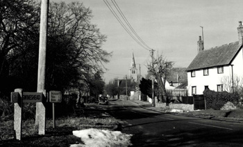 Swineshead High Street looking west in 1979